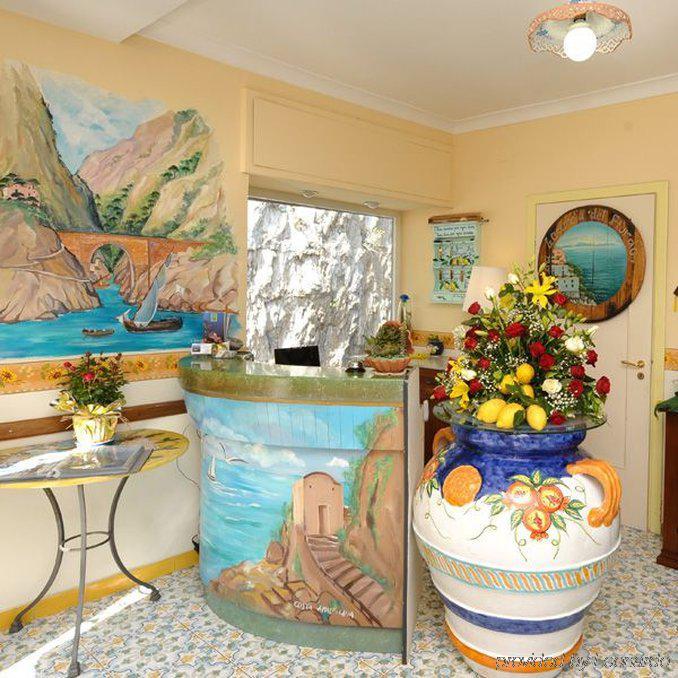 La Locanda Del Fiordo Furore Interieur foto